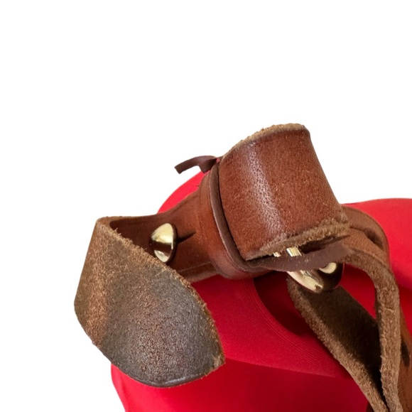 Dooney & Bourke Windham Annie Sac Red Shoulder Hobo Crossbody Bag Casual - Picture 6 of 16